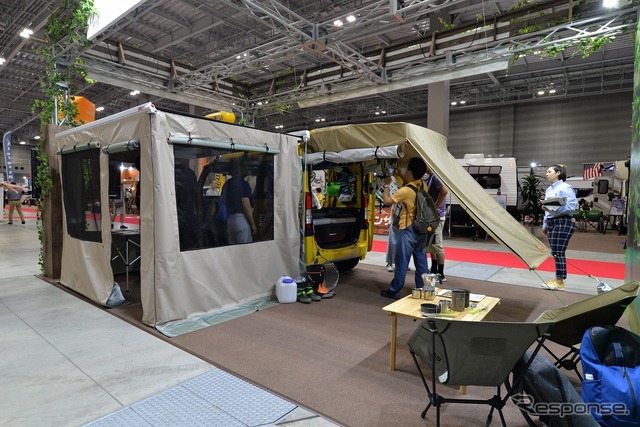 N-VAN×Circle h(東京キャンピングカーショー2018)