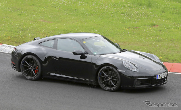 ポルシェ 911 次世代型(992型)スクープ写真