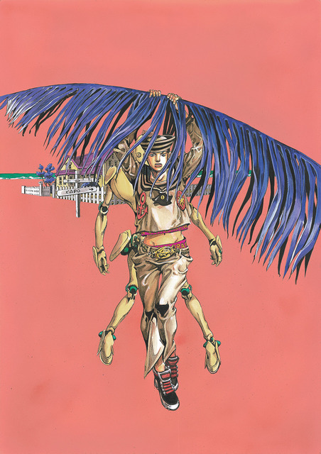 『ジョジョの奇妙な冒険 Part 8 ジョジョリオン』高級複製原画(C)LUCKY LAND COMMUNICATIONS/集英社