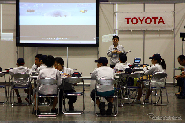 トヨタ、キッズエンジニア2018(パシフィコ横浜、7月27日)