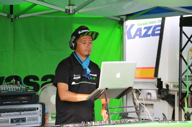 鈴鹿8耐 GPスクエア、カワサキブース