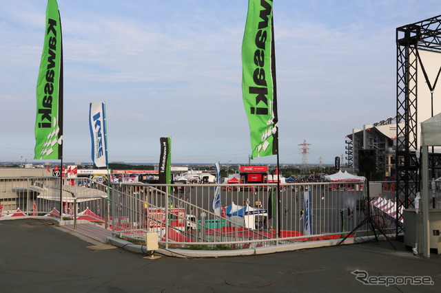 鈴鹿8耐 GPスクエア、カワサキブース