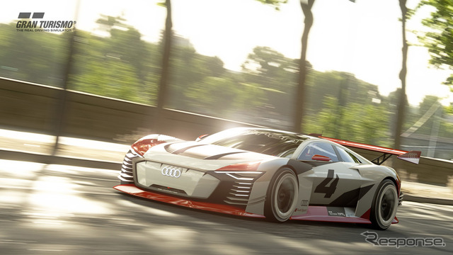 アウディ e-tron ビジョン グランツーリスモ