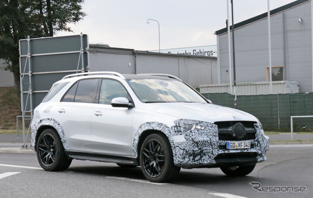 メルセデスAMG GLE53 スクープ写真