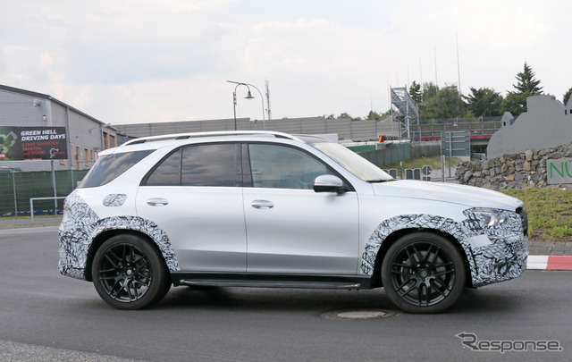 メルセデスAMG GLE53 スクープ写真