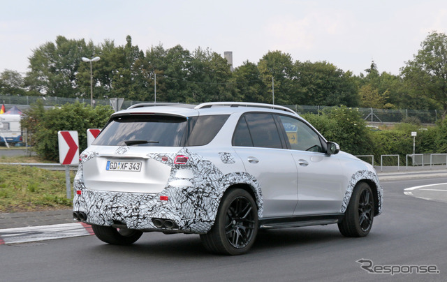 メルセデスAMG GLE53 スクープ写真