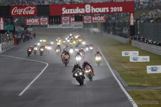 鈴鹿8耐（7月29日、YAMAHA FACTORY RACING TEAM）