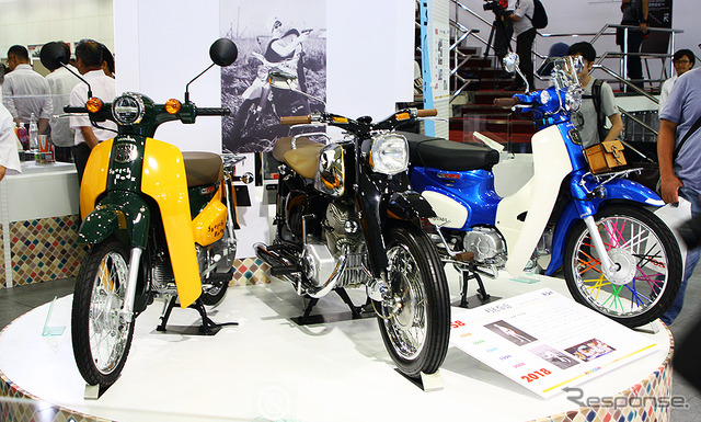スーパーカブ60周年「スーパーカブと素晴らしき仲間たち」「スペシャルトークショー」(8月1日、ホンダ ウエルカムプラザ青山)