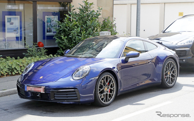 ポルシェ 911 新型(992型)フルヌードスクープ写真