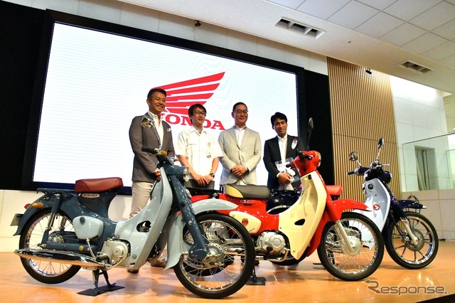 スーパーカブと素晴らしき仲間たち展(Hondaウェルカムプラザ青山、8月24日まで)