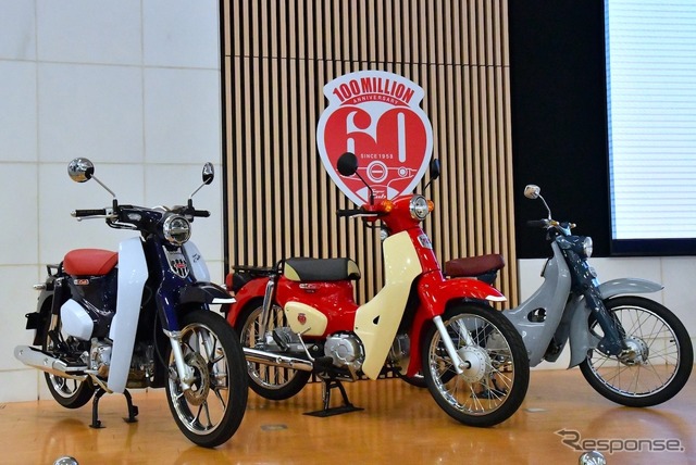 スーパーカブと素晴らしき仲間たち展(Hondaウェルカムプラザ青山、8月24日まで)