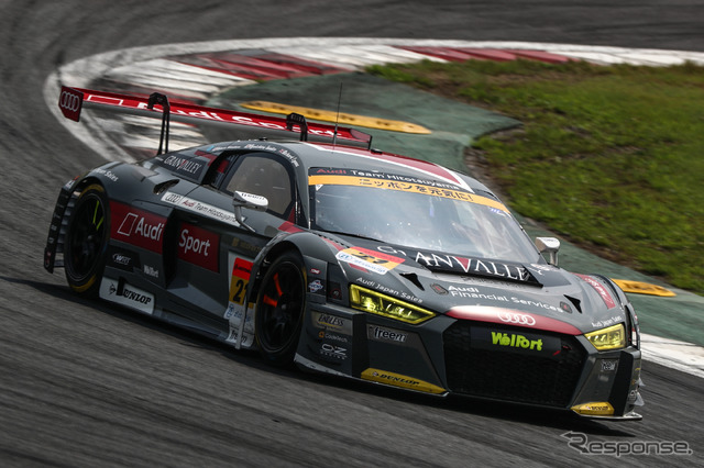 GT300クラス予選5位の#21 アウディR8。