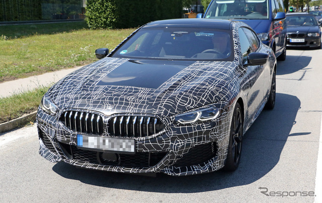 BWM 8シリーズグランクーペ(M8グランクーペ)スクープ写真