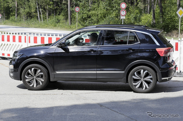 VWの最小SUV「Tクロス」スクープ写真