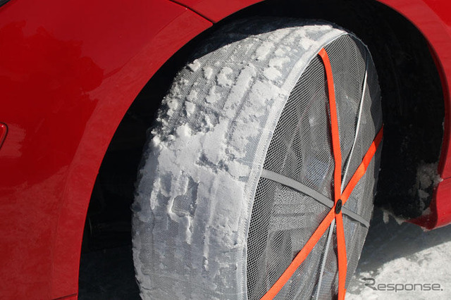 【オートソックを知る】普通の雪道ならまったく問題なし