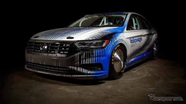 フォルクスワーゲン・ジェッタのボンネビル参戦車