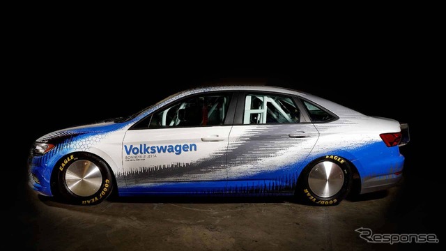 フォルクスワーゲン・ジェッタのボンネビル参戦車