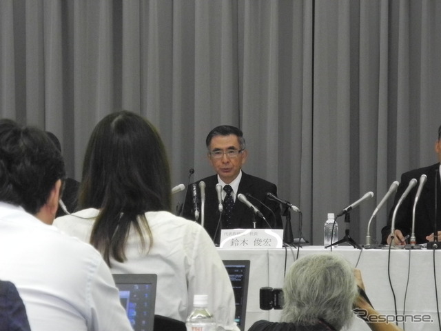 スズキの鈴木俊宏社長