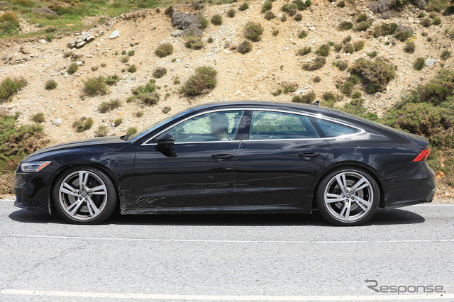 アウディ S7スポーツバック 新型プロトタイプ