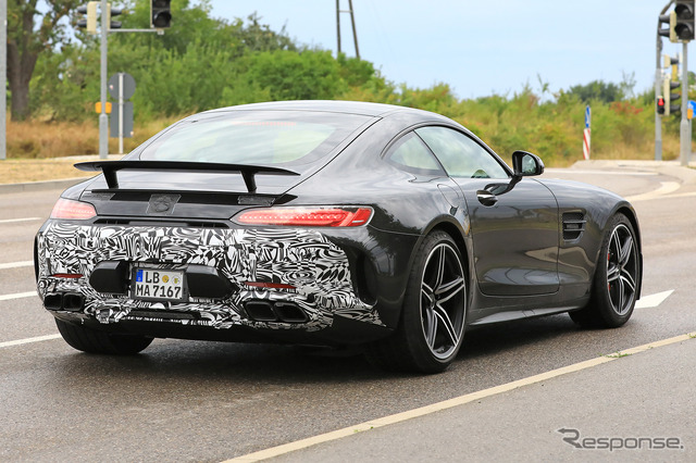 メルセデス AMG GT 改良新型スクープ写真