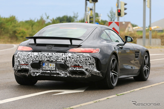 メルセデス AMG GT 改良新型スクープ写真