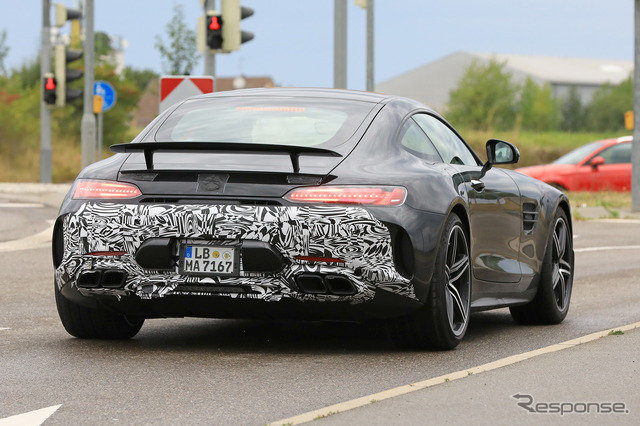 メルセデス AMG GT 改良新型スクープ写真