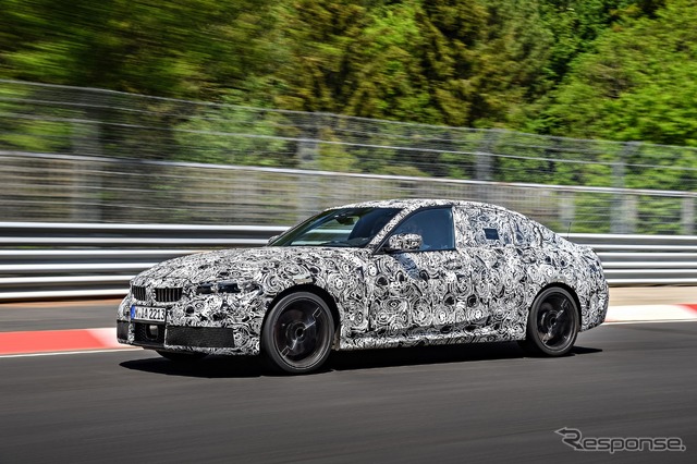 BMW 3シリーズ セダン 新型の開発プロトタイプ車