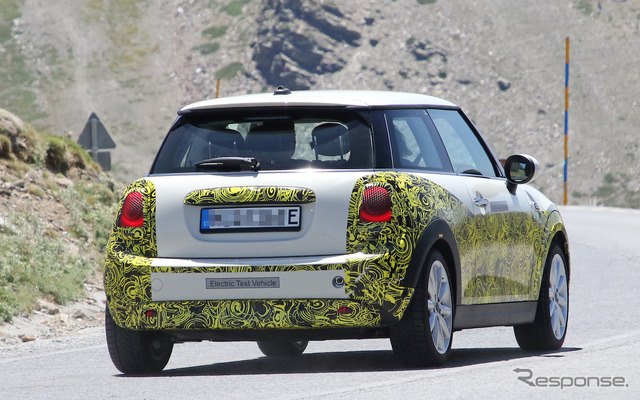 MINI EV スクープ写真