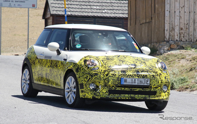 MINI EV スクープ写真