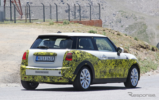 MINI EV スクープ写真