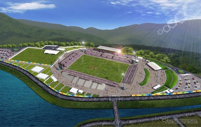 釜石鵜住居復興スタジアム（イメージ）