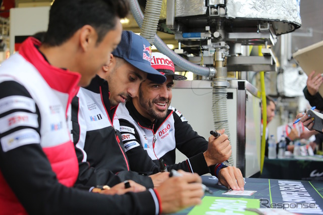 アロンソにとってはF1来季不参戦発表後の初レースだった。