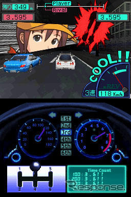 DS『ゼロヨン★深夜』 …クラッチ操作、できる？