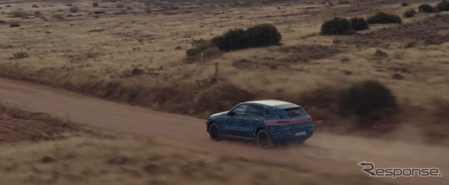 メルセデスベンツ EQC の開発プロトタイプ車