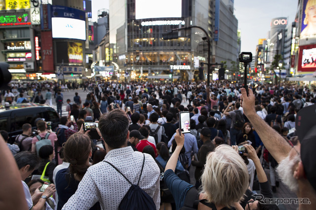 訪日観光客（2018年5月）　(c) Getty Images
