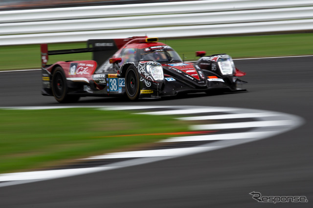 LMP2クラス優勝の#38 ジャッキー・チェンDCレーシング。