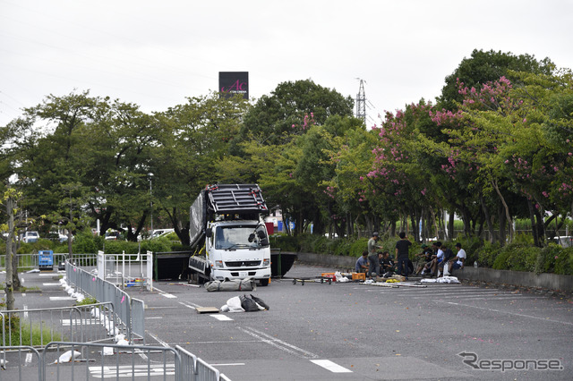 鈴鹿10時間耐久レース パレード中止の様子