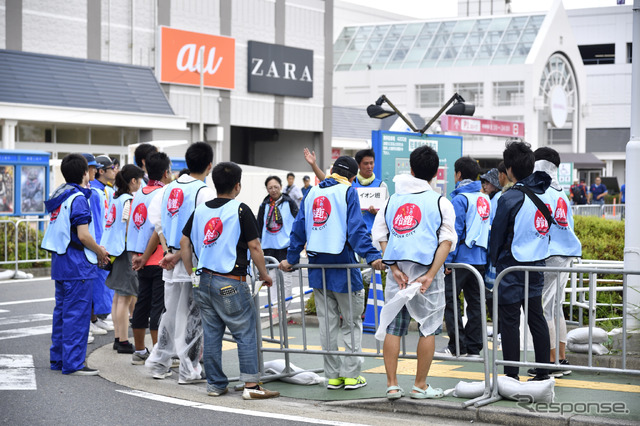 鈴鹿10時間耐久レース パレード中止の様子