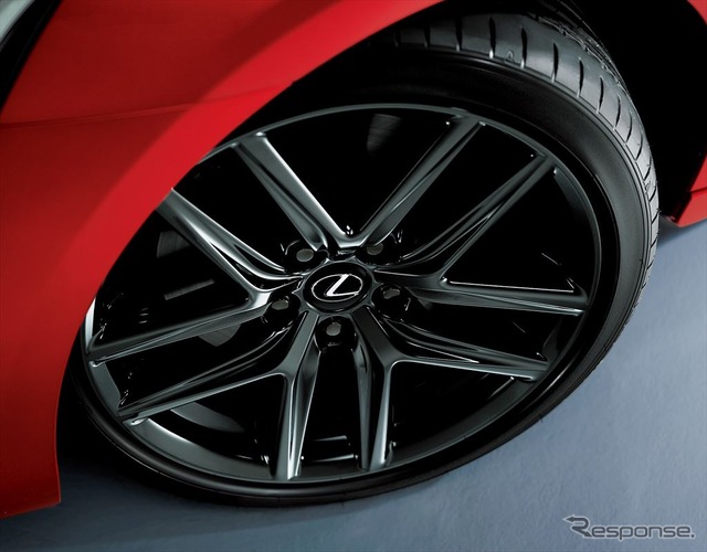 レクサス IS 特別仕様車 フロント225/40R18+リア255/35R18タイヤ&アルミホイール(特別仕様車専用スパッタリング塗装)