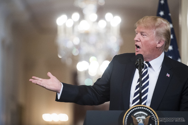トランプ大統領 (c) Getty Images