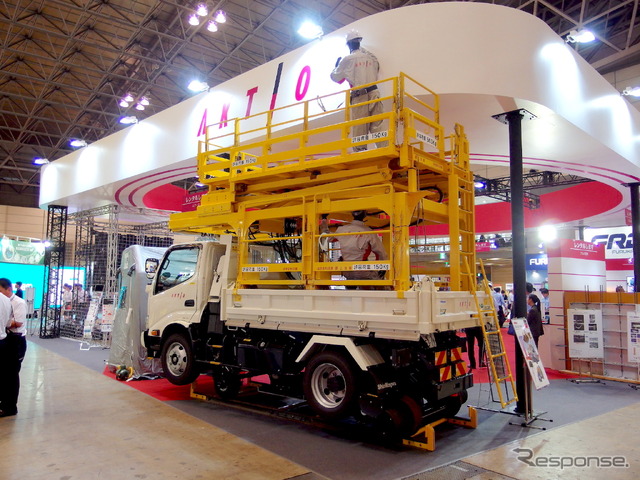 アクティオ軌陸車(建設・測量生産性向上展 CSPI-EXPO 2018)