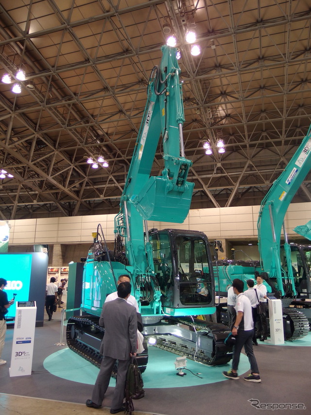 コベルコ建機(建設・測量生産性向上展 CSPI-EXPO 2018)