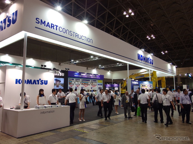 小松製作所(建設・測量生産性向上展 CSPI-EXPO 2018)