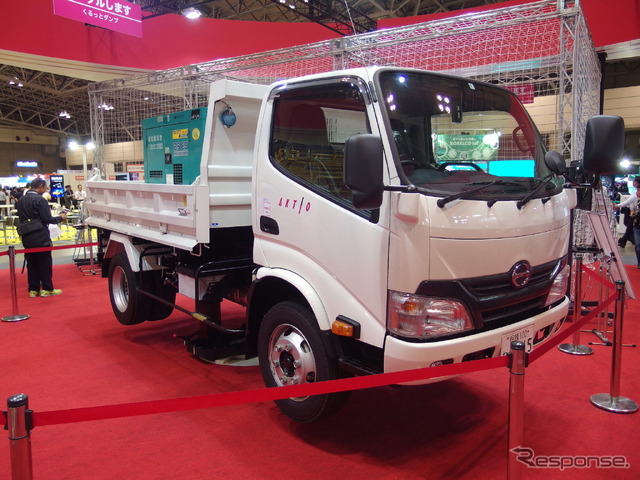 アクティオ「くるっとダンプ」(建設・測量生産性向上展 CSPI-EXPO 2018)