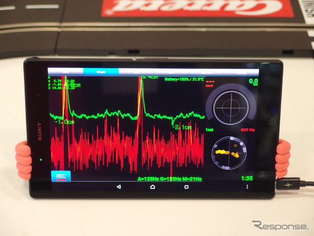 バンプレコーダー「BumpRecorder」(建設・測量生産性向上展 CSPI-EXPO 2018)