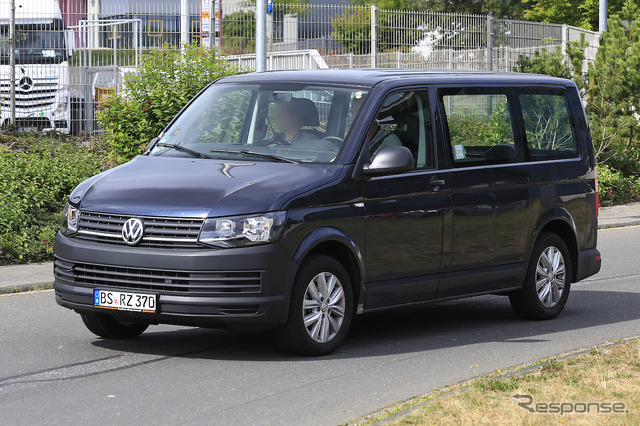 VW T7 スクープ写真