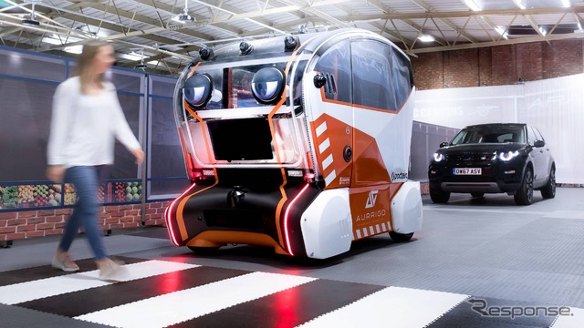 ジャガー・ランドローバーの自動運転実験車