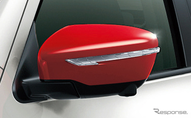 NISMO専用サイドターンランプ付電動格納式リモコンカラードドアミラー(ドアロック連動自動格納機能付)