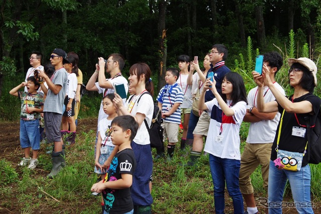 三菱自動車が開催した『デリカD:5』オーナー向けイベント『PLAY THE NATURE!TOUR「クルマの学校 ラフロード篇」』