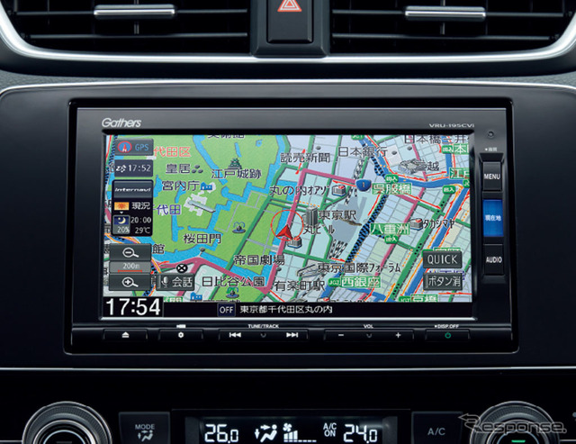 ホンダCR-V新型 Honda インターナビ+リンクアップフリー+ETC2.0車載器
